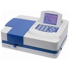 An instrument called a spectrophotometer is designed to transmit light rays after they have been reflected and also to detect absorbance in samples.