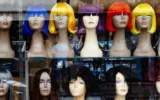 Human Hair Blend Wigs