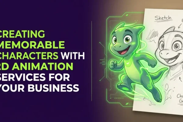 Characters with 2D Animation for Businesses