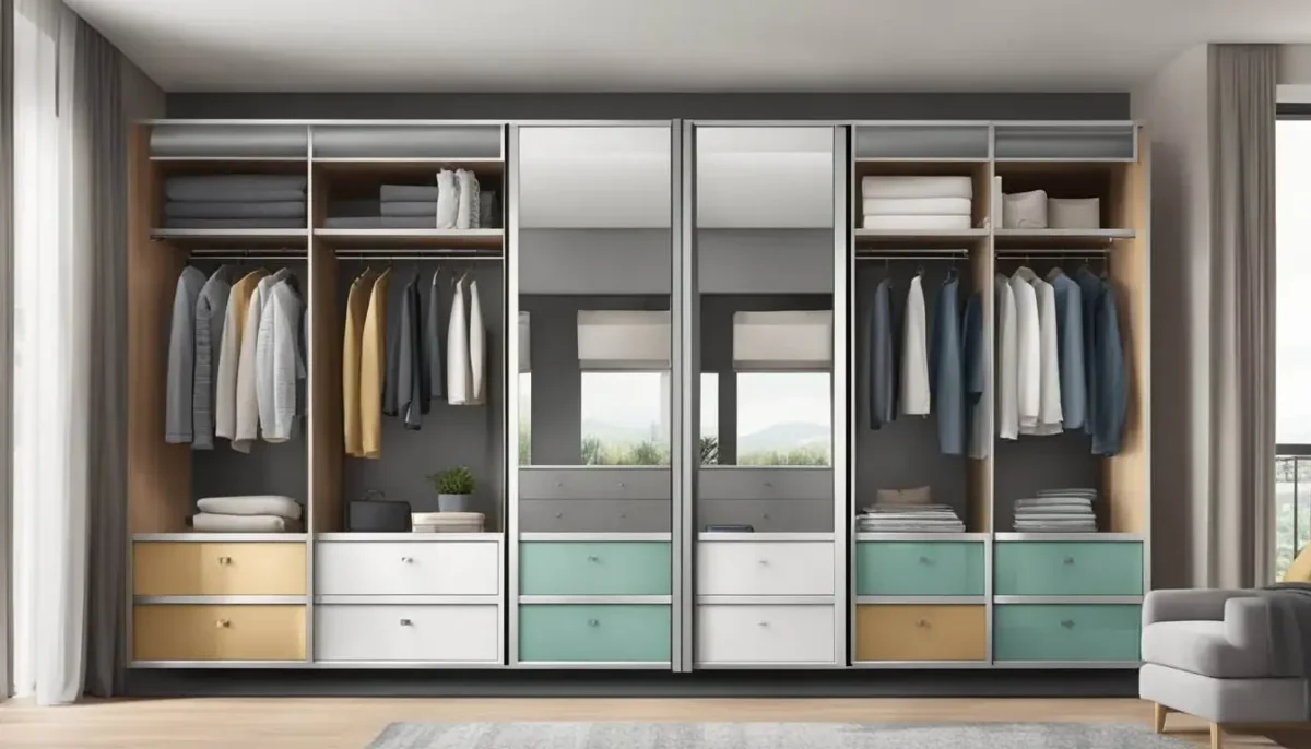 Sliding door wardrobe