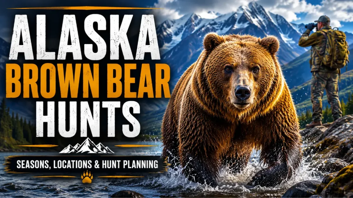 Alaska Brown Bear Hunts_ The Complete Guide to Seasons, Locations, Costs, and Planning Your Hunt