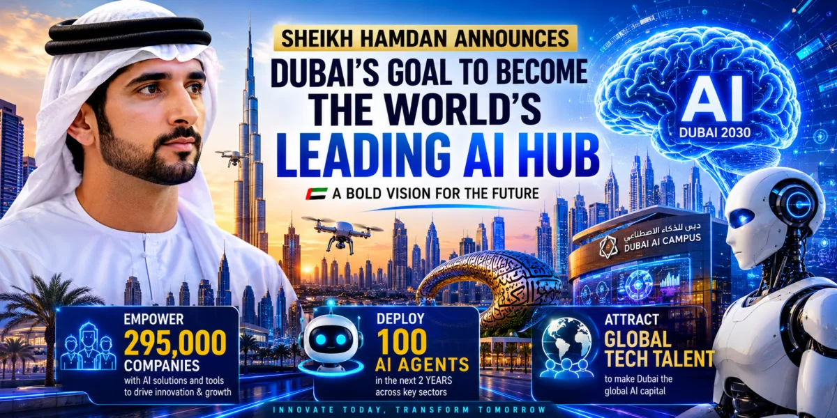 Dubai world leading AI hub