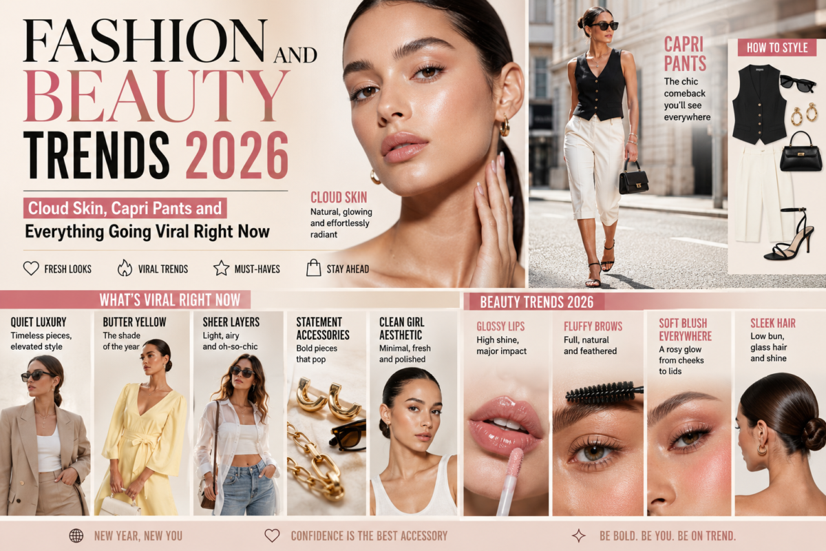 fashion and beauty trends 2026