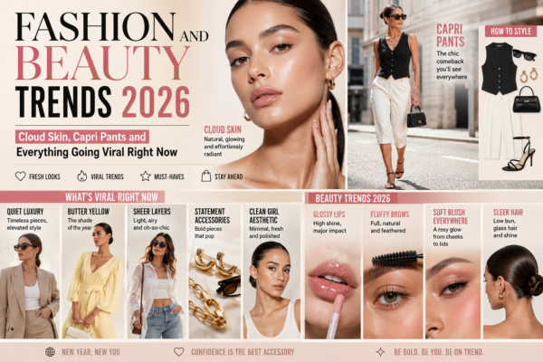 fashion and beauty trends 2026