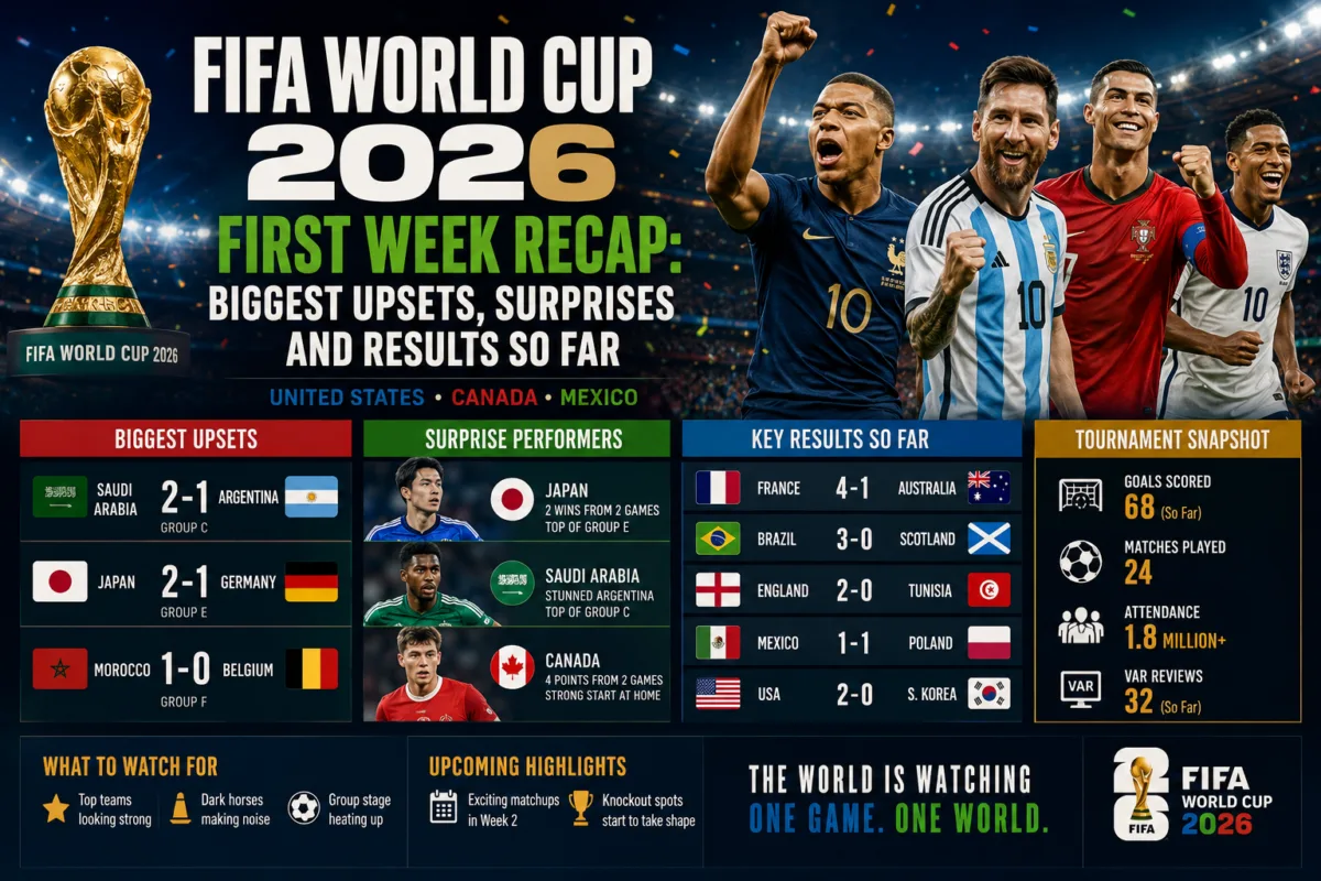FIFA World Cup 2026 first week recap