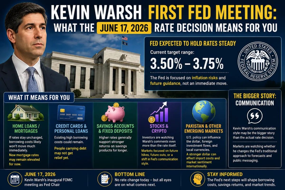Kevin Warsh first Fed meeting