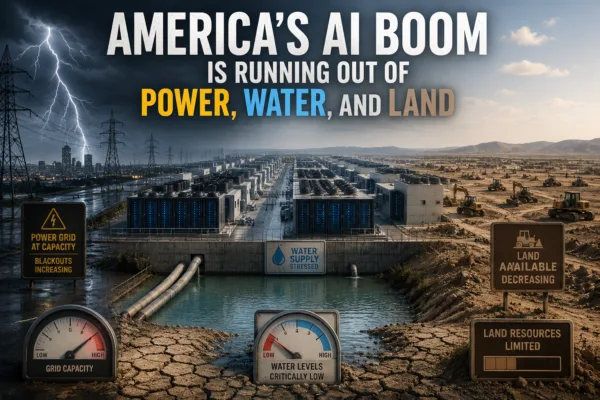 America's AI Boom Is Running Out of Power, Water, and Land | Weblogs4u