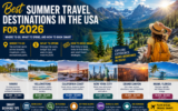 best summer travel destinations USA 2026