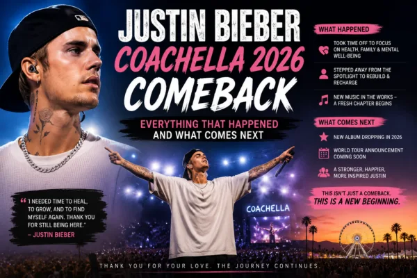 Justin Bieber Coachella 2026