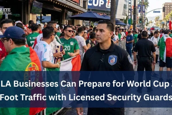 event security guard Los Angeles World Cup