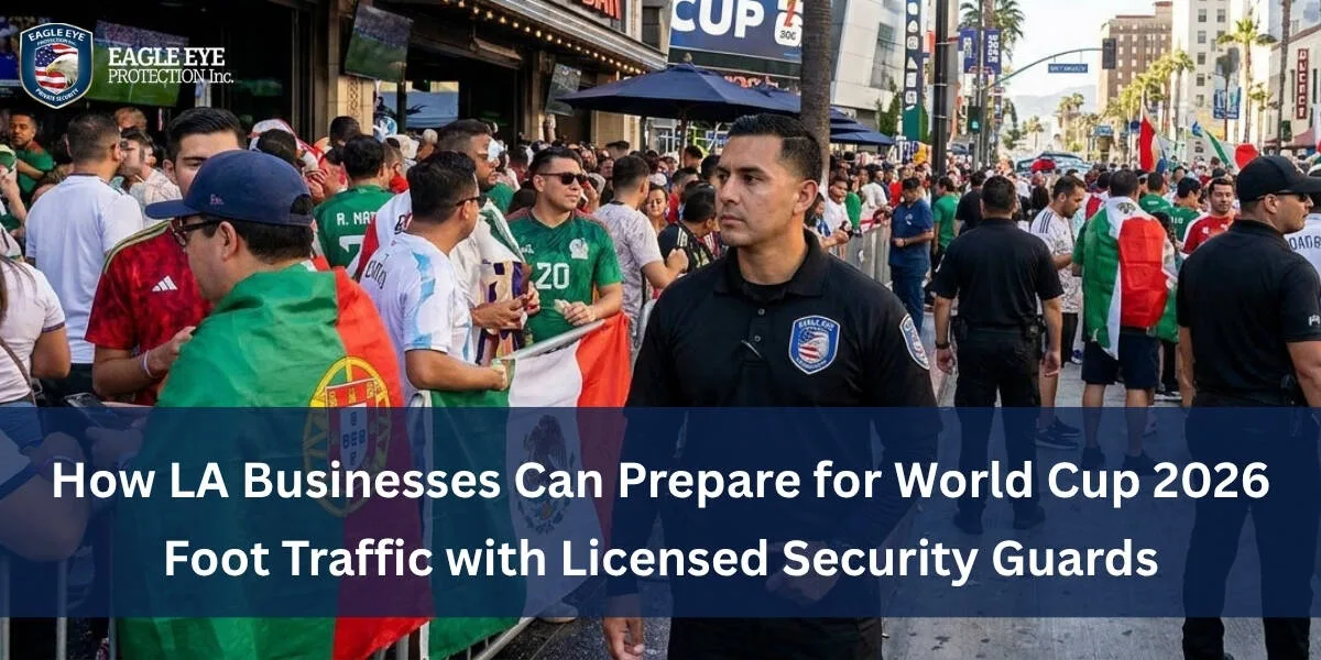 event security guard Los Angeles World Cup