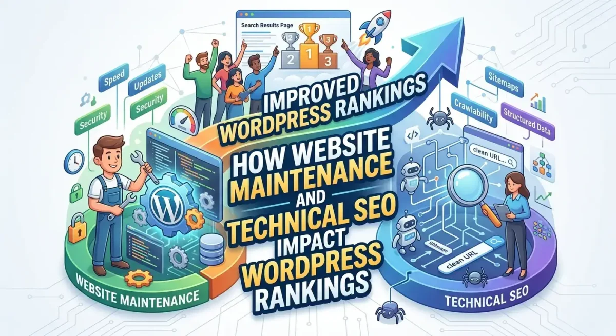 How Website Maintenance and Technical SEO Impact WordPress Rankings