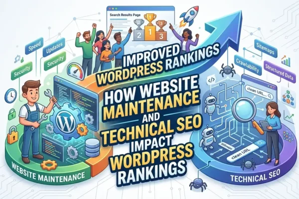 How Website Maintenance and Technical SEO Impact WordPress Rankings