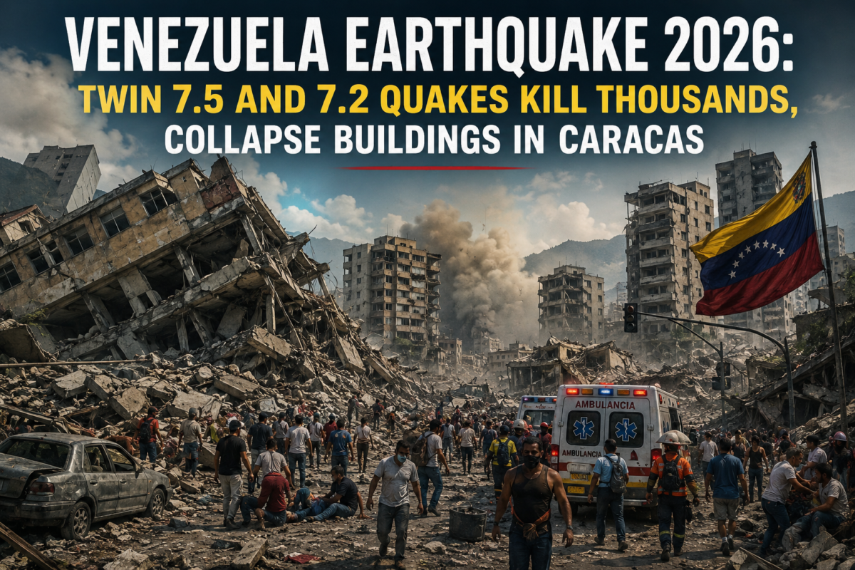 Venezuela earthquake 2026