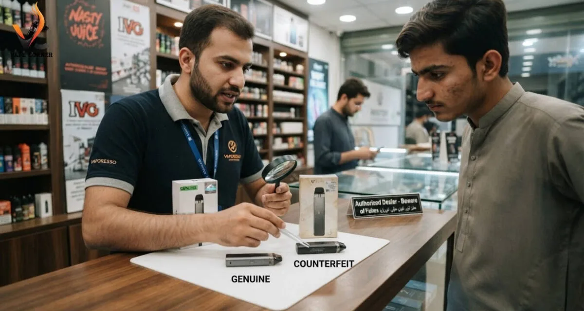 spot fake vape Pakistan