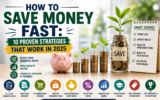 How to Save Money Fast: 10 Proven Strategies That Work in 2025