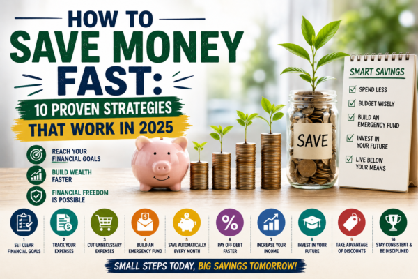 How to Save Money Fast: 10 Proven Strategies That Work in 2025