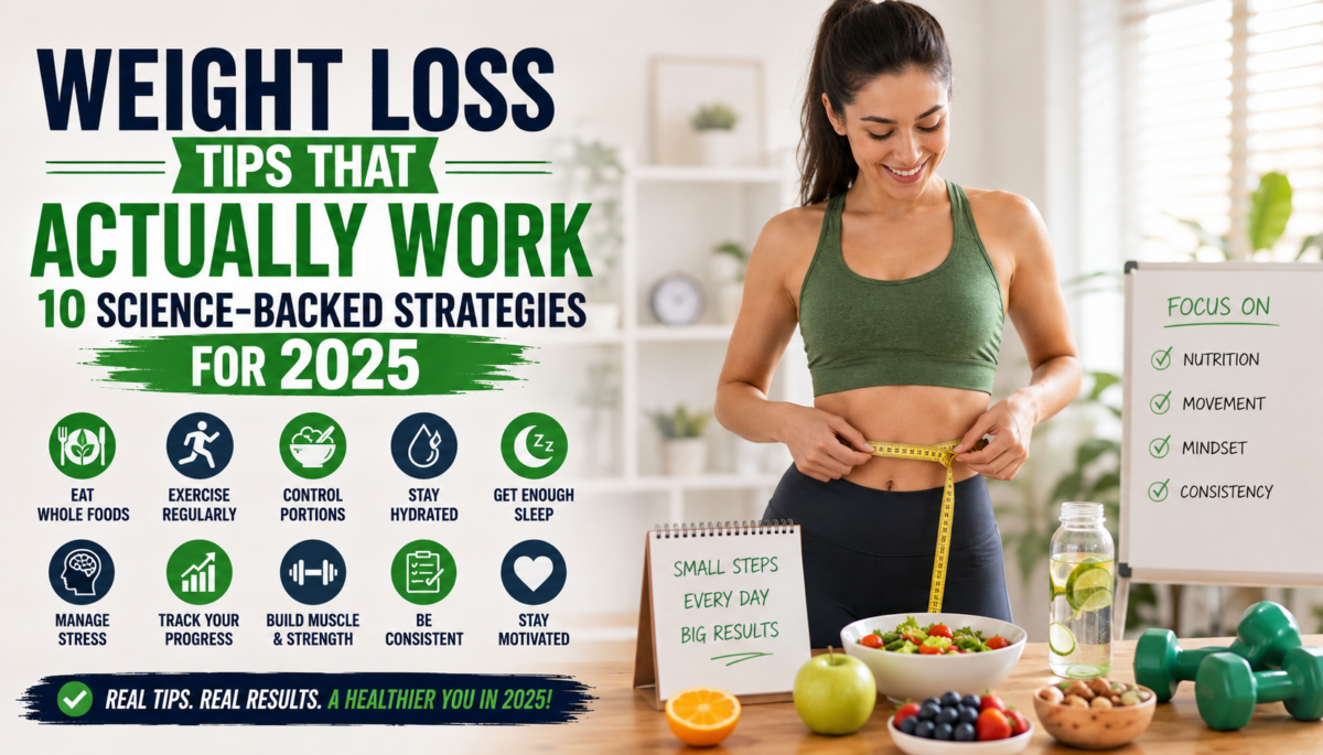 Weight Loss Tips That Actually Work: 10 Science-Backed Strategies for 2025