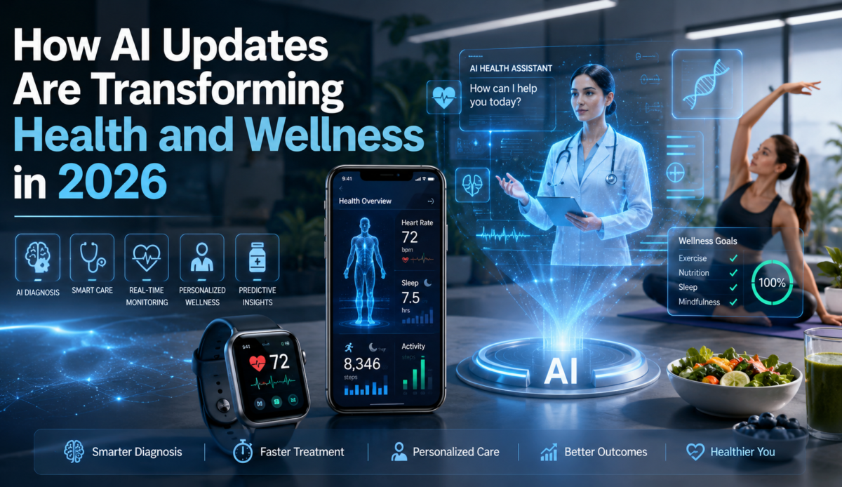 AI Updates Are Transforming Health and Wellness in 2026